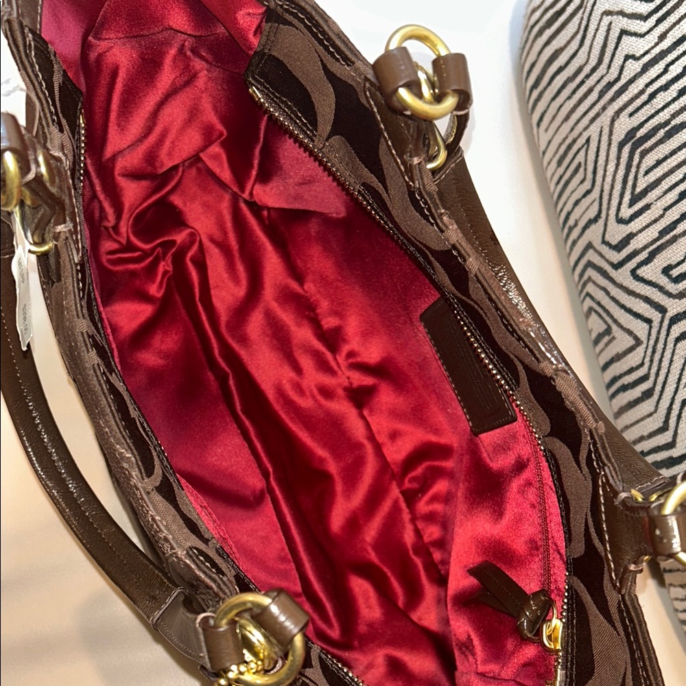 Coach Ocelot Patchwork NWT Leather Tote Bag - Picture 12 of 15